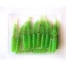 Силиконовая приманка на хищника, Taipan Sting-Line, 2,3 дюйма, 12шт/уп, цвет №08 Green neon